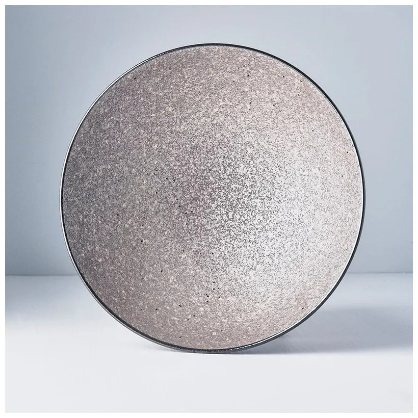 Bol înalt din ceramică pentru supă MIJ Earth, ø 24 cm, bej