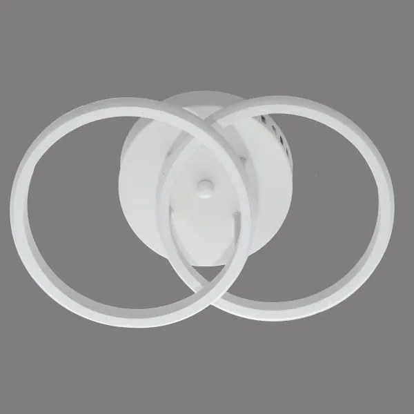 Lustră LED aplicată BARI LED/20W/230V albă