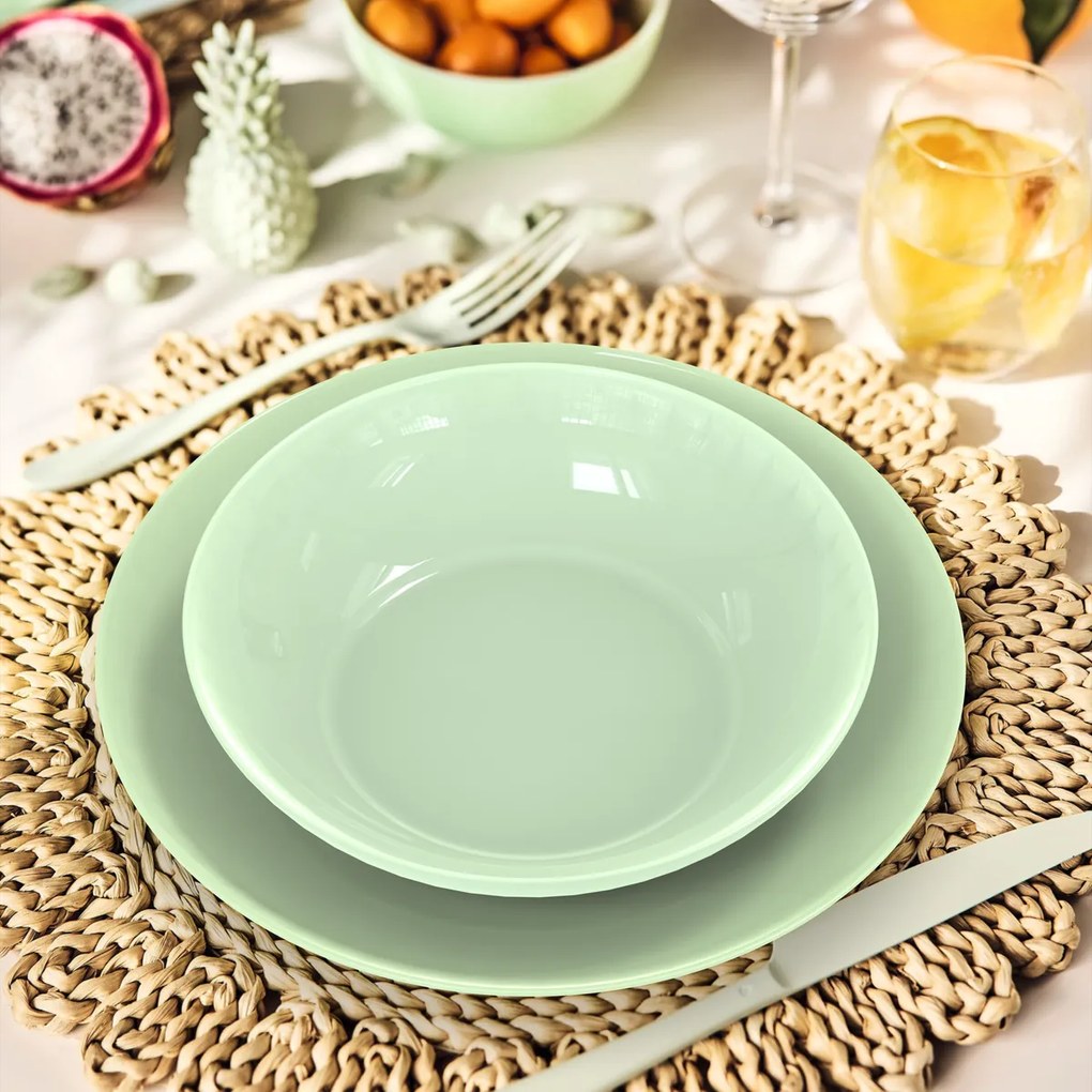 Luminarc Set de masă din 18 piese Apy ParadiseGreen