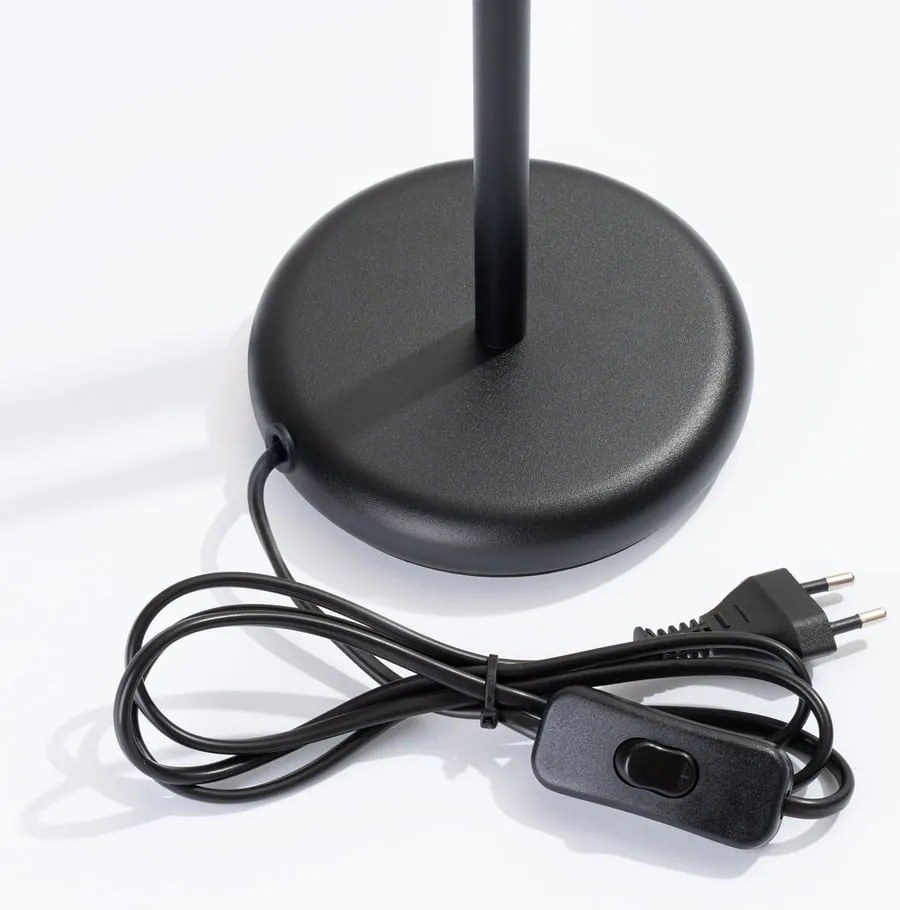 Veioză neagră (înălțime 43 cm) Fideus – Sollux