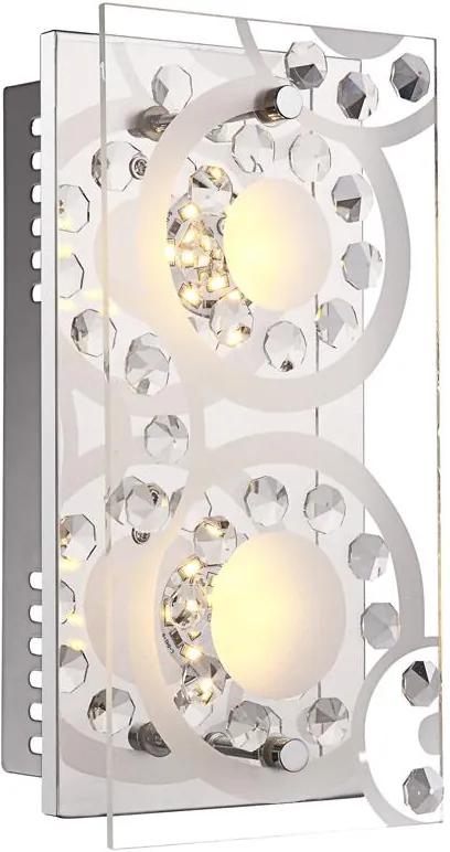 Globo 41690-2 - Corp de iluminat LED perete TISOY 2xLED/4W/230V