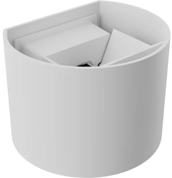 APLED - LED Aplică perete exterior OVAL 2xLED/3W/230V IP65