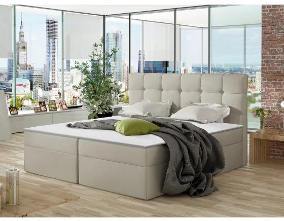 Pat matrimonial Boxspring Kennedy (180x200) (Paros 02). 1060794