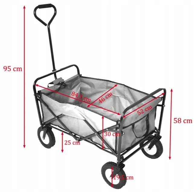 Cărucior de transport practic multifuncțional