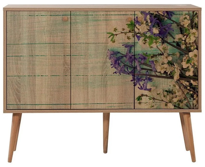 Dulap Mega Flowers Sonoma Oak