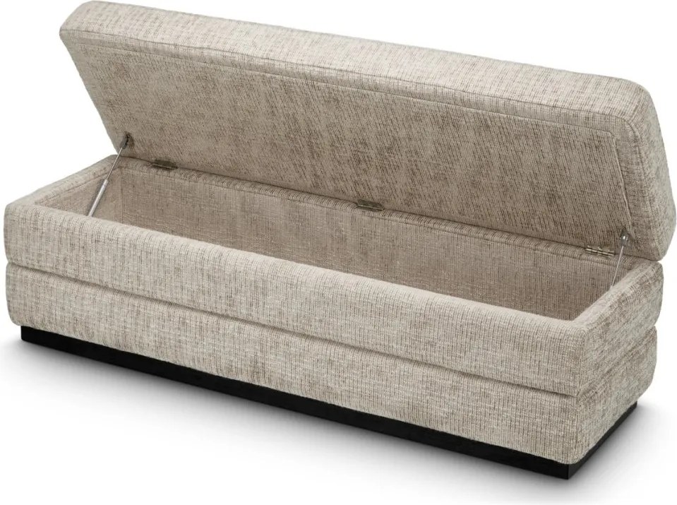 Bancheta cu spatiu de depozitare Valmont, Creststone beige