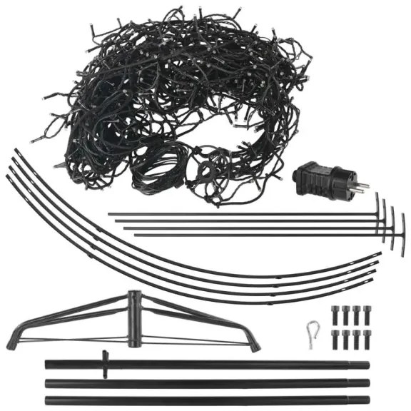 Decorațiune LED de Crăciun, 480 LED, 230 V, IP44, 180 cm