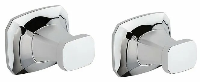 METAFORM AI001 Cârlig Aida, pachet de 2 bucăți,argintiu