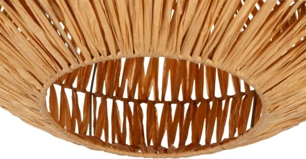 Eglo 44142 - Plafonieră SHELDON 1xE27/40W/230V, maro