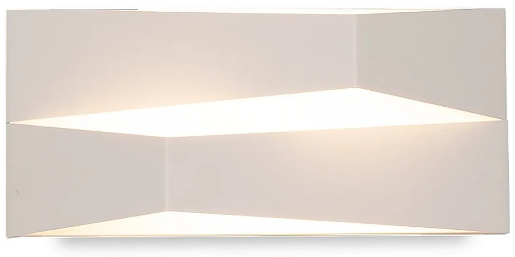 Aplica LED de perete design modern FUJI 14W alba