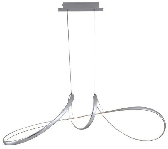 Lustra LED decorativa Maisie gri