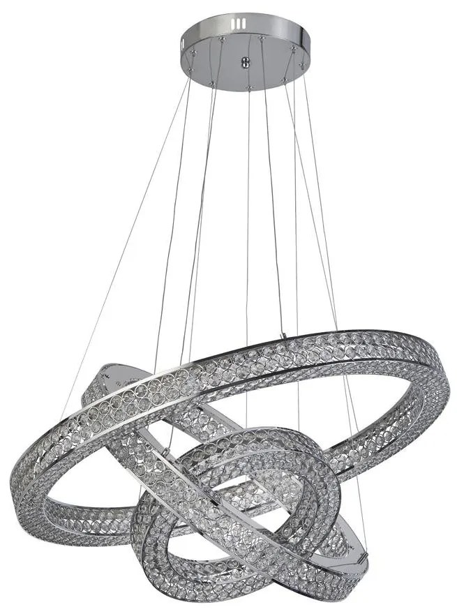 Lustra suspendata cu 3 inele design modern LED Bands