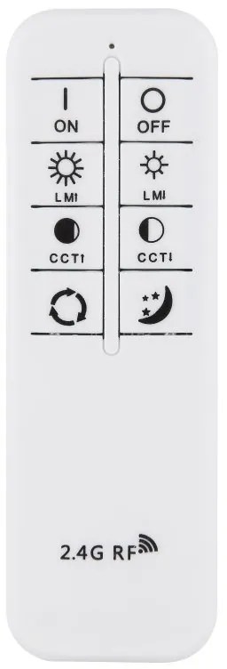 Lustra LED cu telecomanda design modern Mucky crom 50cm