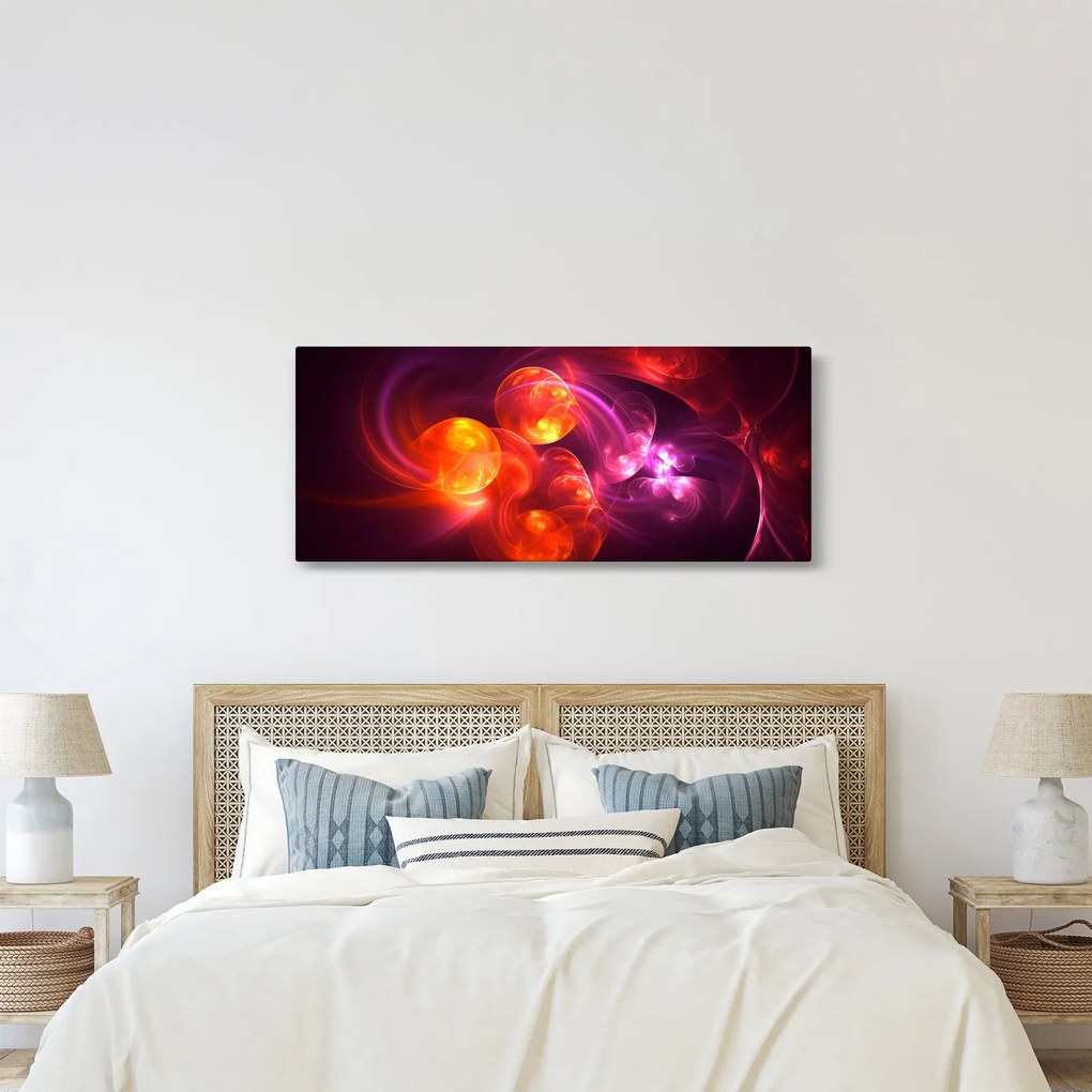 Tabloul cu abstracțiune modernă (120x50 cm)
