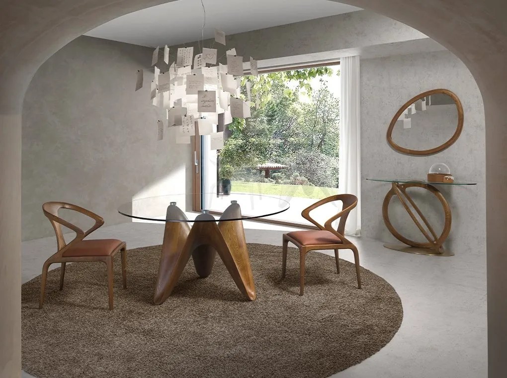 Consola ovala design modern Ovalada 125x45cm