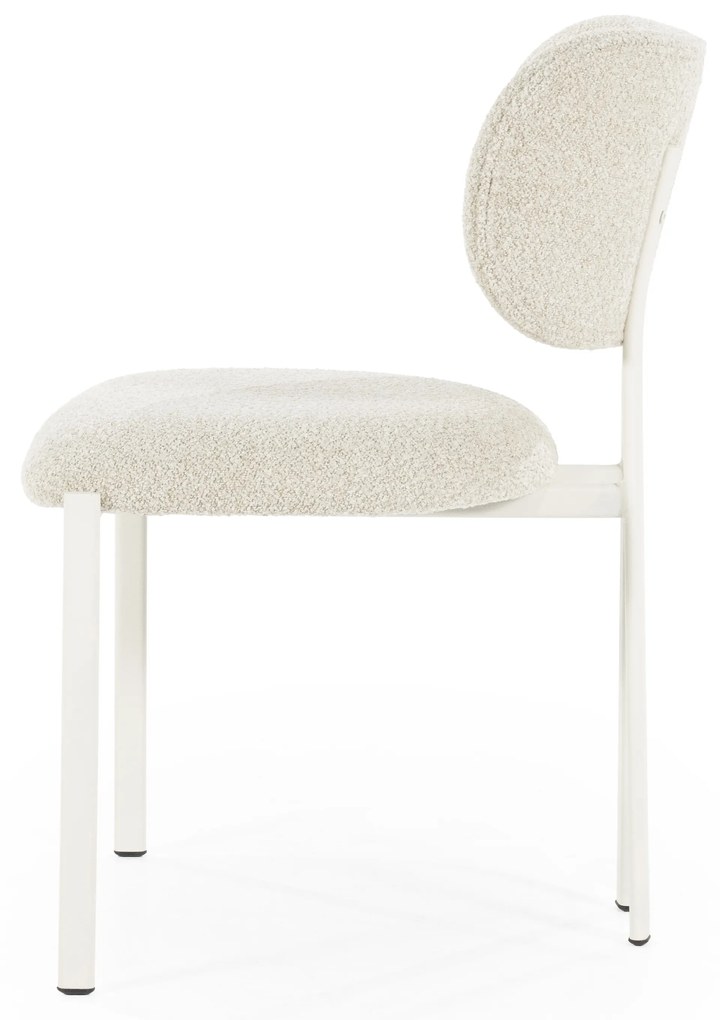 Scaun din tesatura taupe