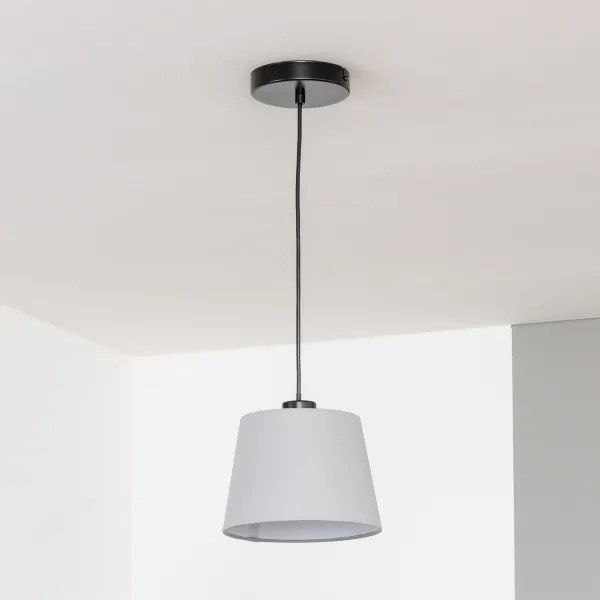 Brilagi - Lustră LED suspendată CERIA pe cablu, 1x E27, 40 W, 230 V, Ø 20,5 cm, gri