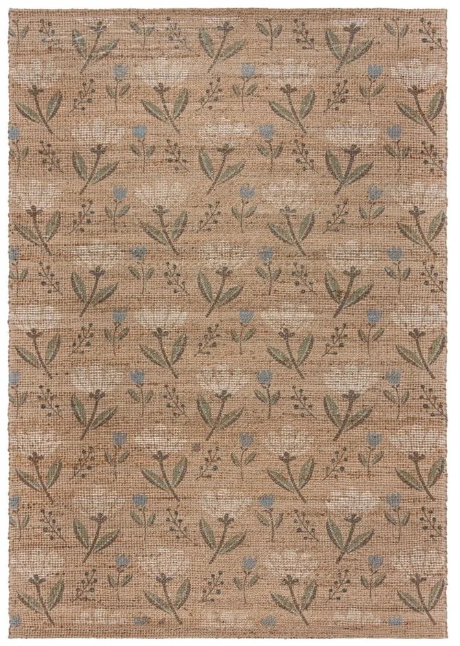 Covor în culoare naturală handmade din amestec de iută 80x150 cm Arriana – Flair Rugs