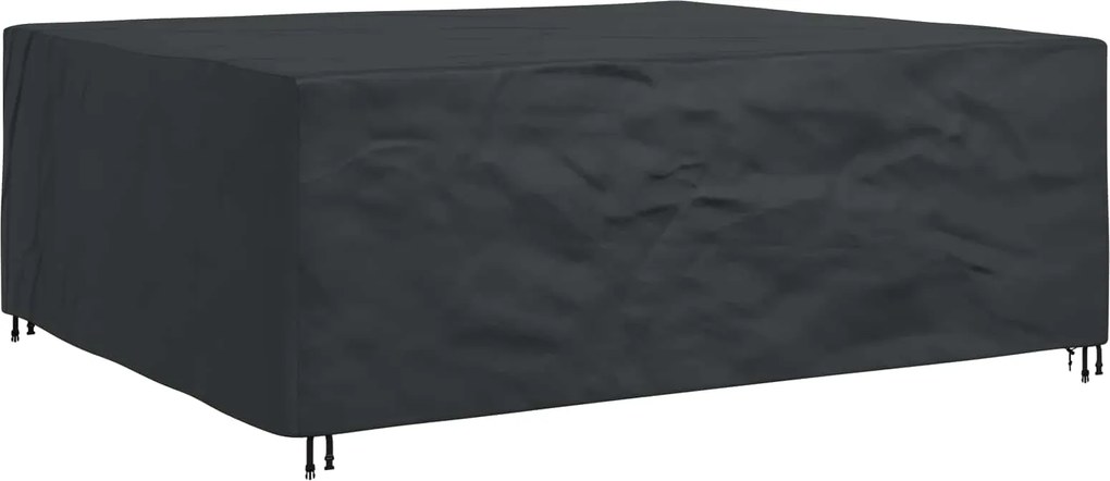 vidaXL Husă pentru mobilă Simplu Negru 300 x 250 x 70 cm 420D