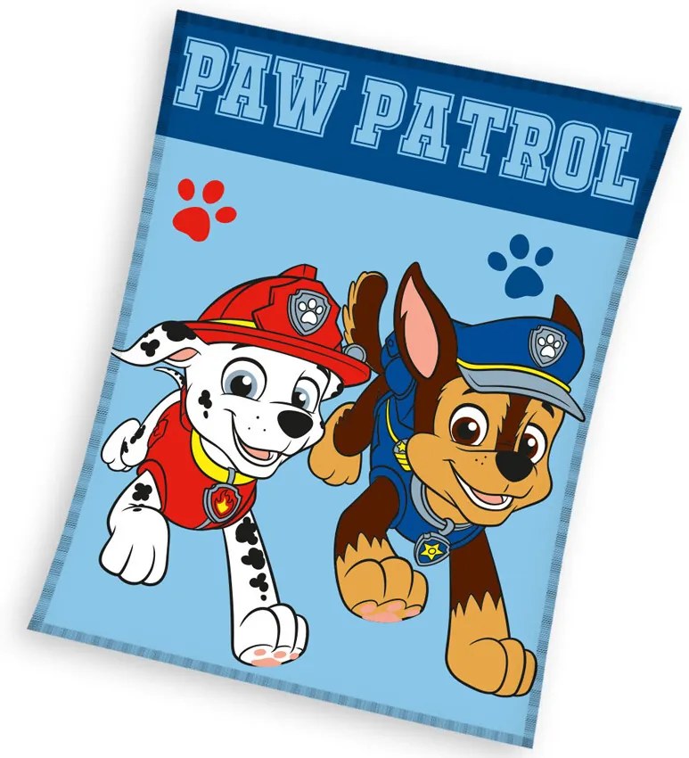 Carbotex Pătură pentru copii Paw Patrol Super Duo,130 x 170 cm