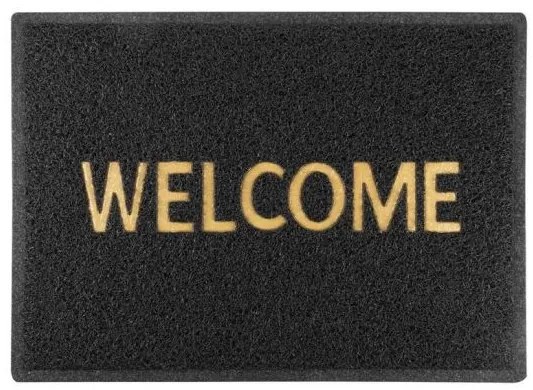 Covoras intrare, PVC, 70x50 cm, Welcome