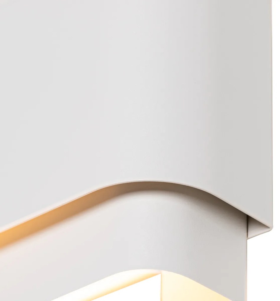 Lampa de perete inteligentă albă cu 2 lumini incl. 2 Wifi G9 - Coen