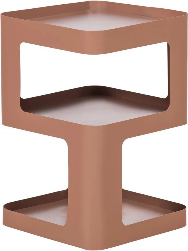 Măsuță auxiliară din metal 35x35 cm Riv – WOOOD