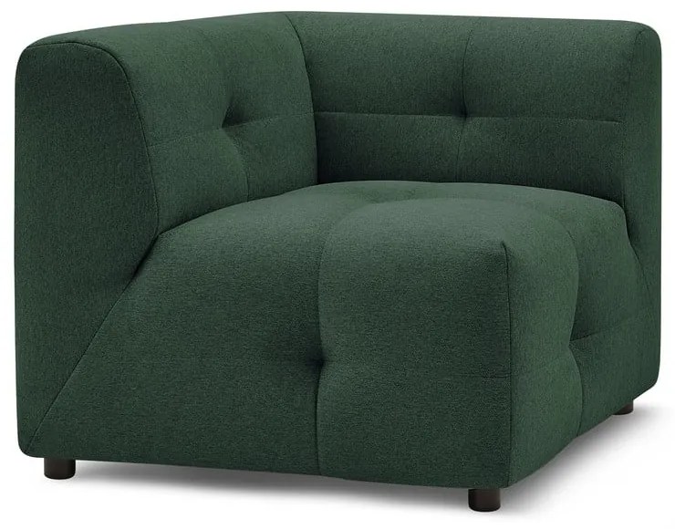 Modul pentru canapea verde închis Kleber - Bobochic Paris