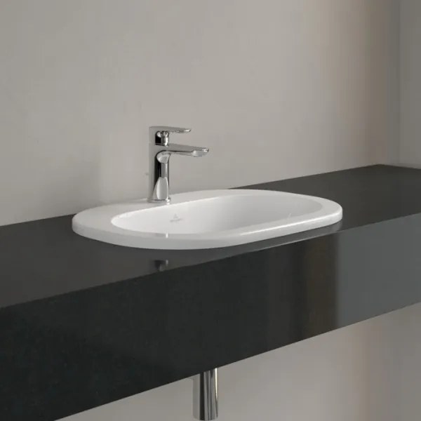Villeroy & Boch O.NOVO - Lavoar încastrat 56 x 41 cm, ceramică, alb (416156R1)