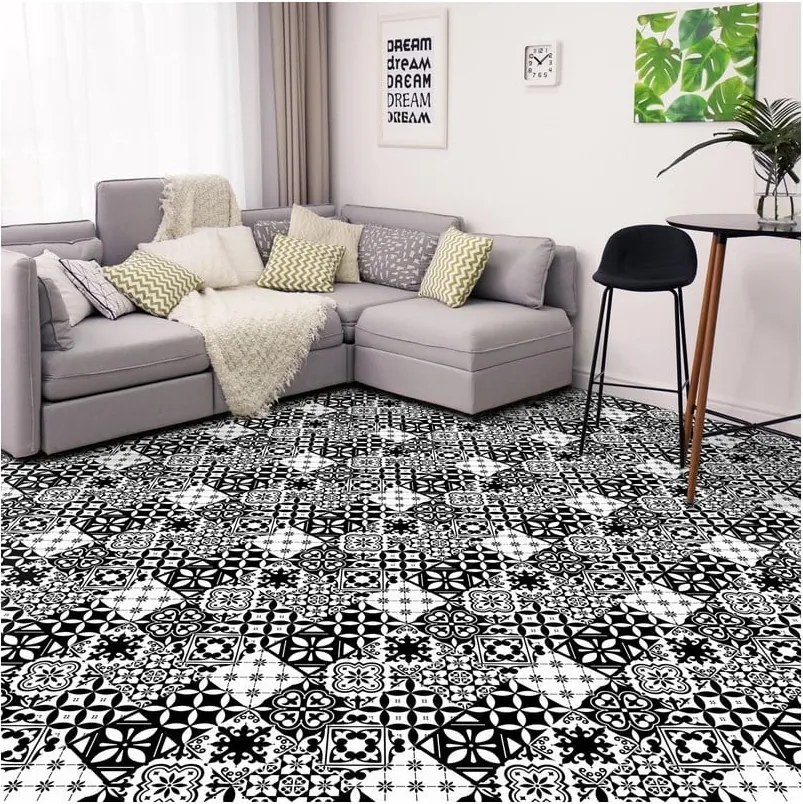 Autocolant pentru podea Ambiance Vanesa, 50 x 50 cm