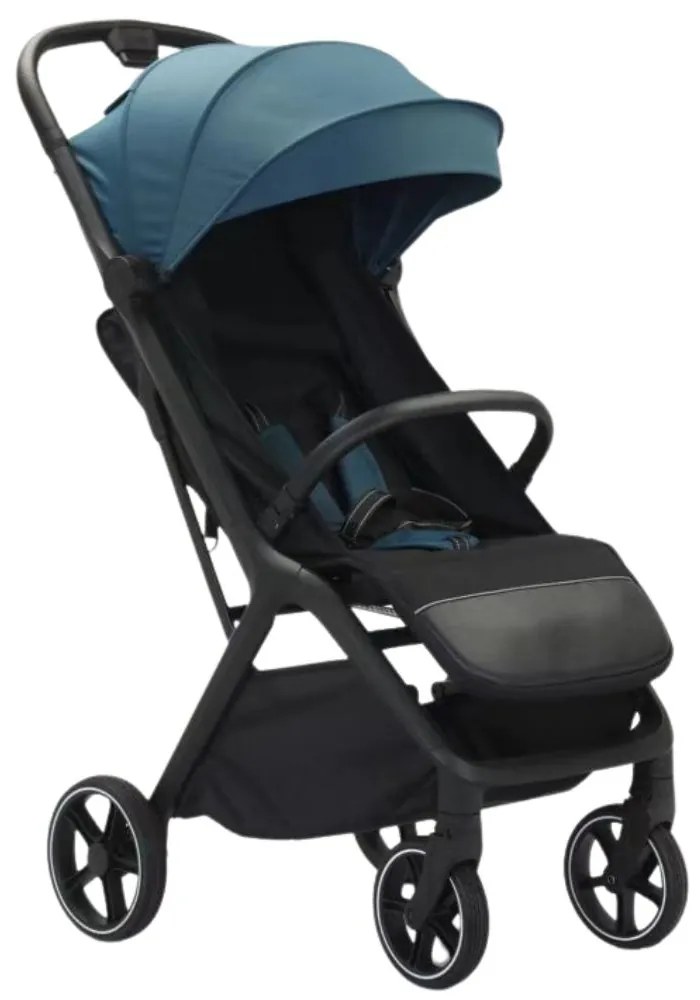 Carucior sport compact cu pliere automata recomandat de la nastere pana la 22 kg  Kidizi Nairo Blue-Black, 7,9 kg