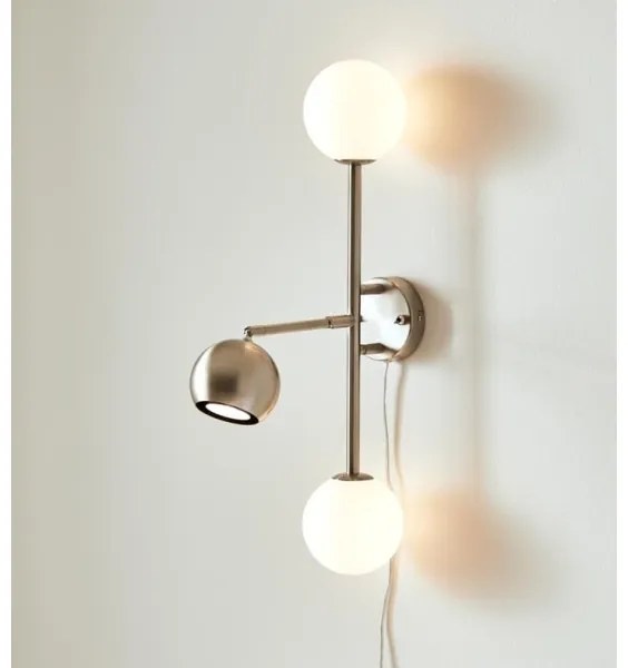 Aplică BESIDE 2xG9/20W/230V + 1xGU10/7W/230V crom Markslöjd 108256