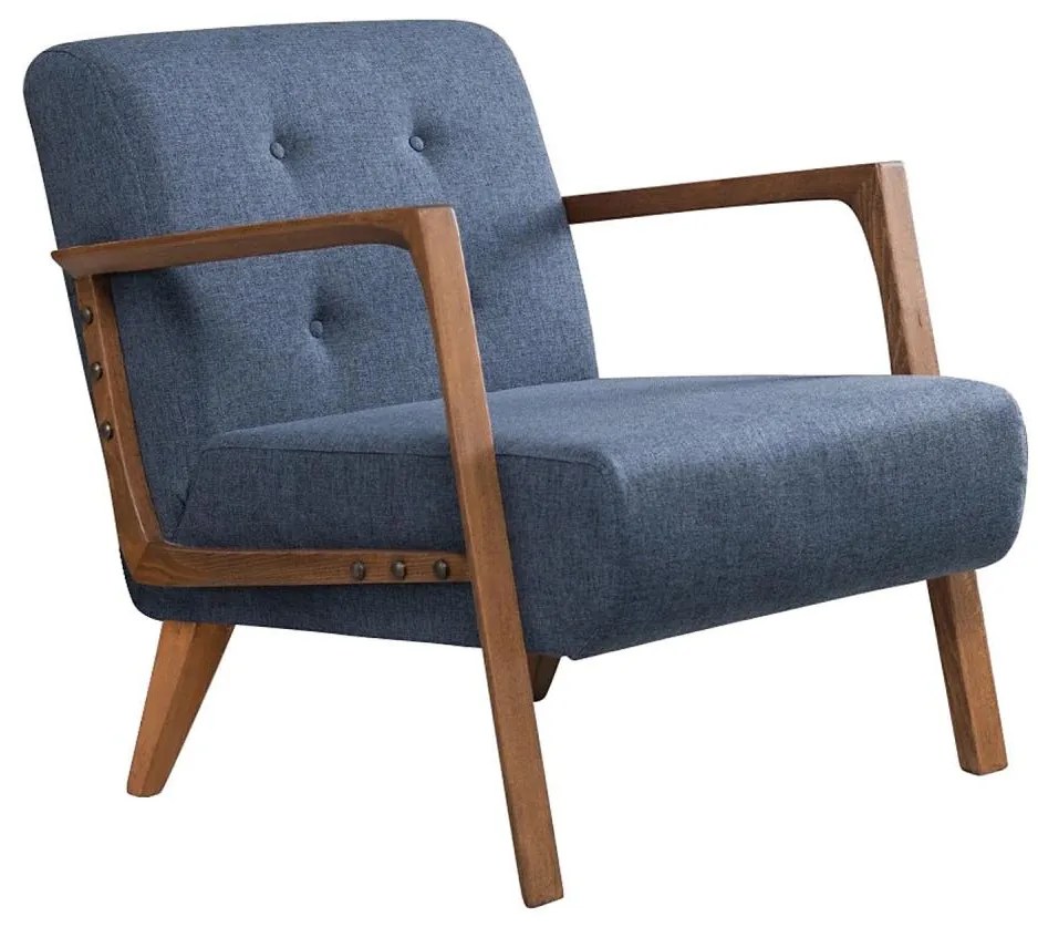 Fotoliu PUKI albastru