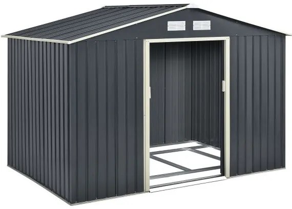 Jusky Casuta de gradina XL 277×191×192 cm - antracit