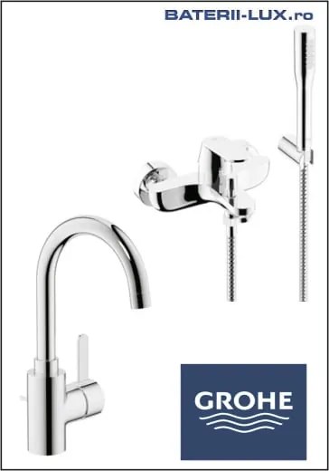 Set baterii baie Grohe Eurosmart Cosmo cu set dus-(32832000,32830001 )