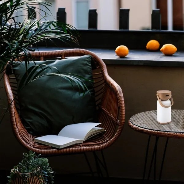 Lampă LED tactilă reîncărcabilă dimabilă de masă de exterior Rabalux 77143 FUNES LED/3W/5V IP44 maro