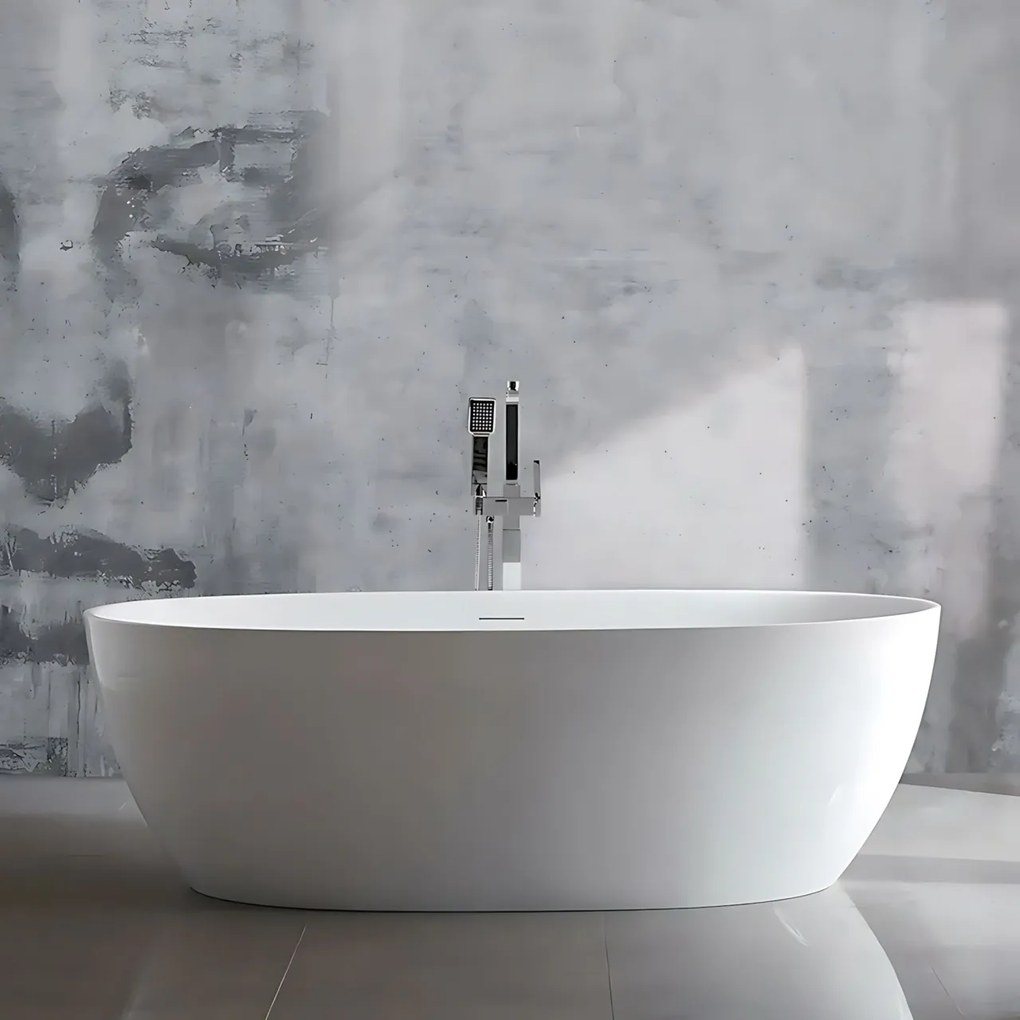 Cadă acrilică freestanding ROMA 170