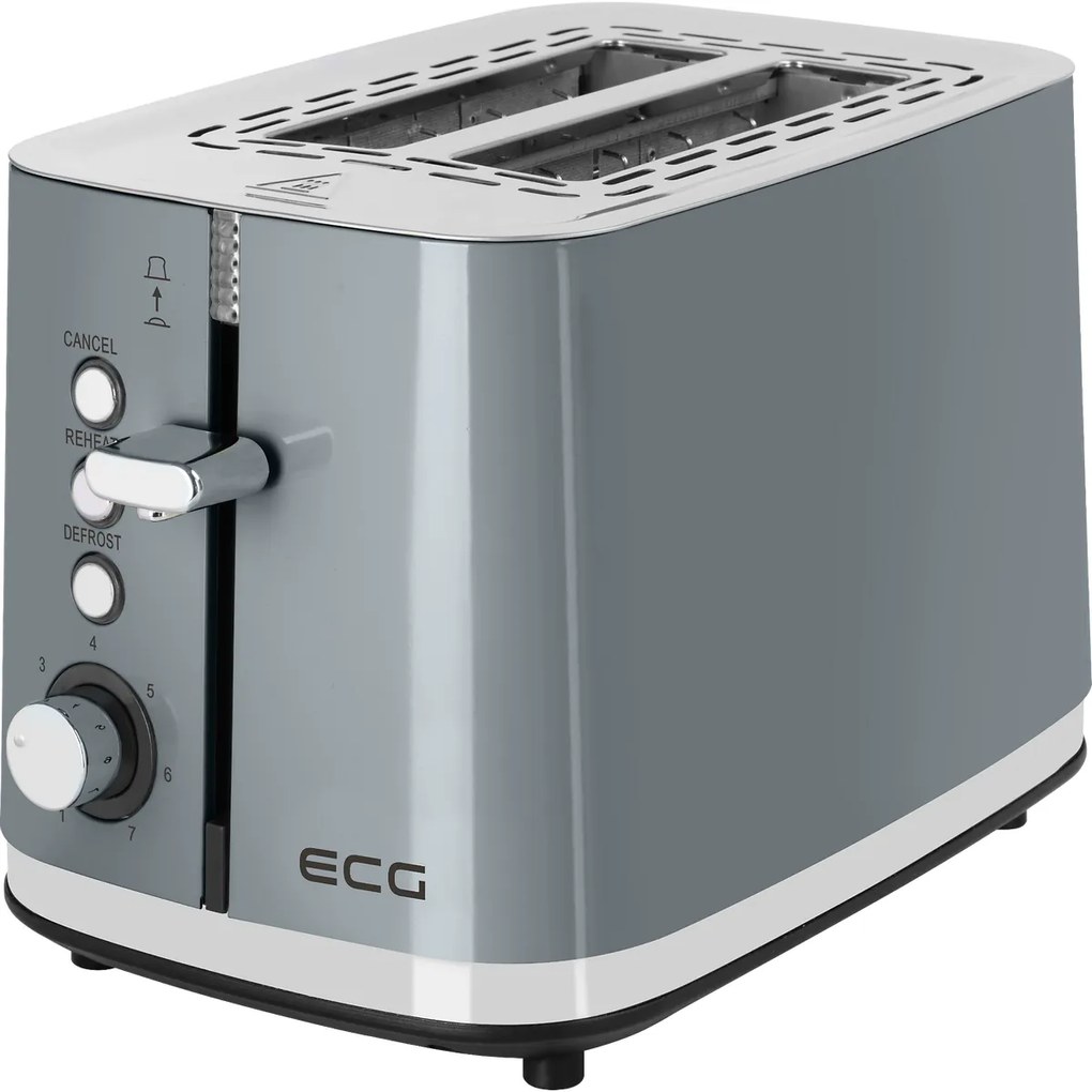 Prăjitor de pâine ECG ST 2766 Vintage Scuro