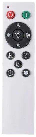 Rabalux 5540-LED Plafonieră dimabilă DAMIEN LED/24W/230V Wi-Fi + telecomandă