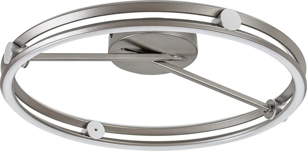 Rabalux 71277 - plafonieră LED dimabilă TRIXO 60W/230V 3000-6500K Ø 50 cm gri + telecomandă
