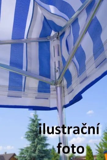 Cort petrecere in grădină PROFI STEEL - 3 x 3 m, roșu