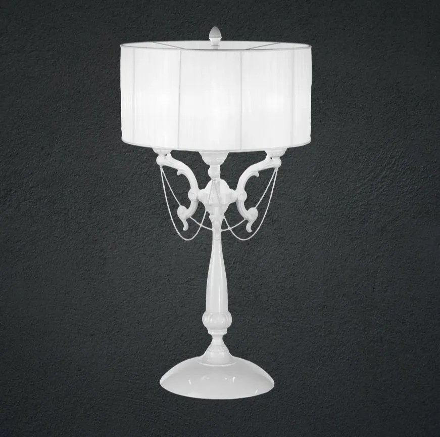 Lampa de masa LUX design clasic realizata manual Ginevra