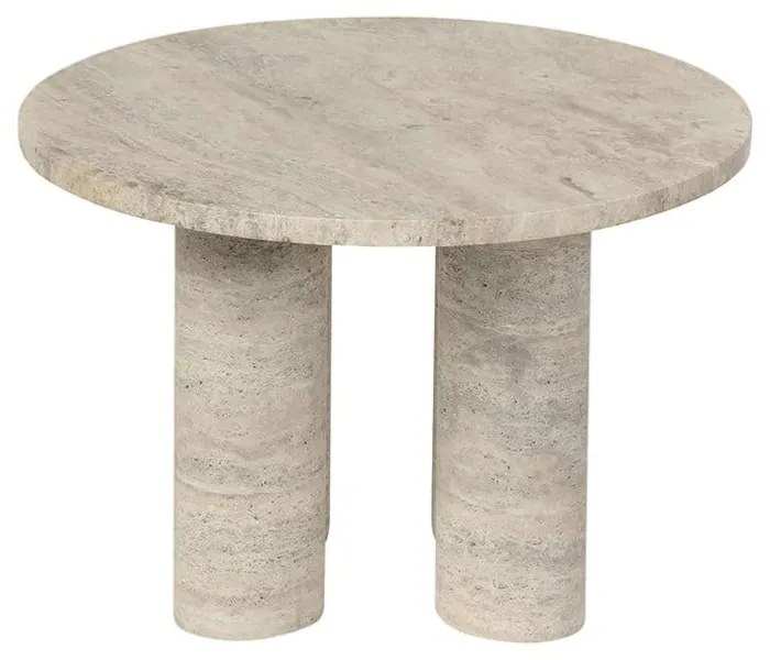 Măsuță auxiliară rotundă din piatră ø 52 cm Volos – Blomus