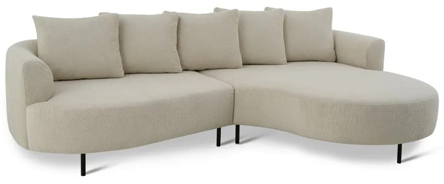 Colțar bej (cu colț pe partea dreaptă) Vitoria – Scandic