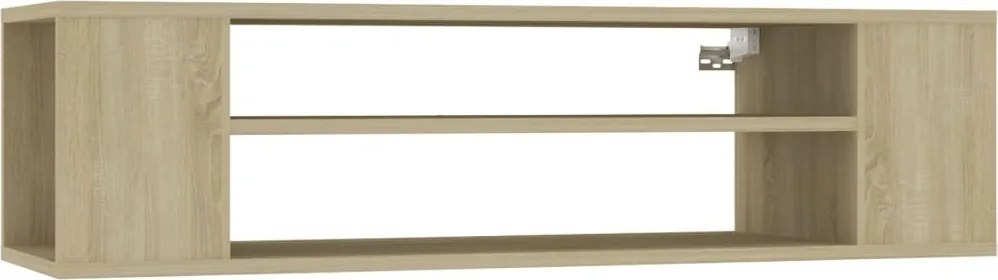 vidaXL Dulap TV suspendat, stejar Sonoma, 100x30x26,5 cm, PAL