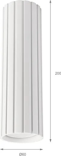 Brilagi - Spot CRISPINA 1xGU10/10W/230V 20 cm alb