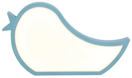 Lampă de masă pentru copii BIRD LED/12W/230V albastră