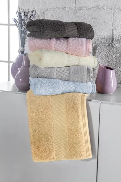 Set prosoape și prosop de corp DELUXE, 3 buc Honey