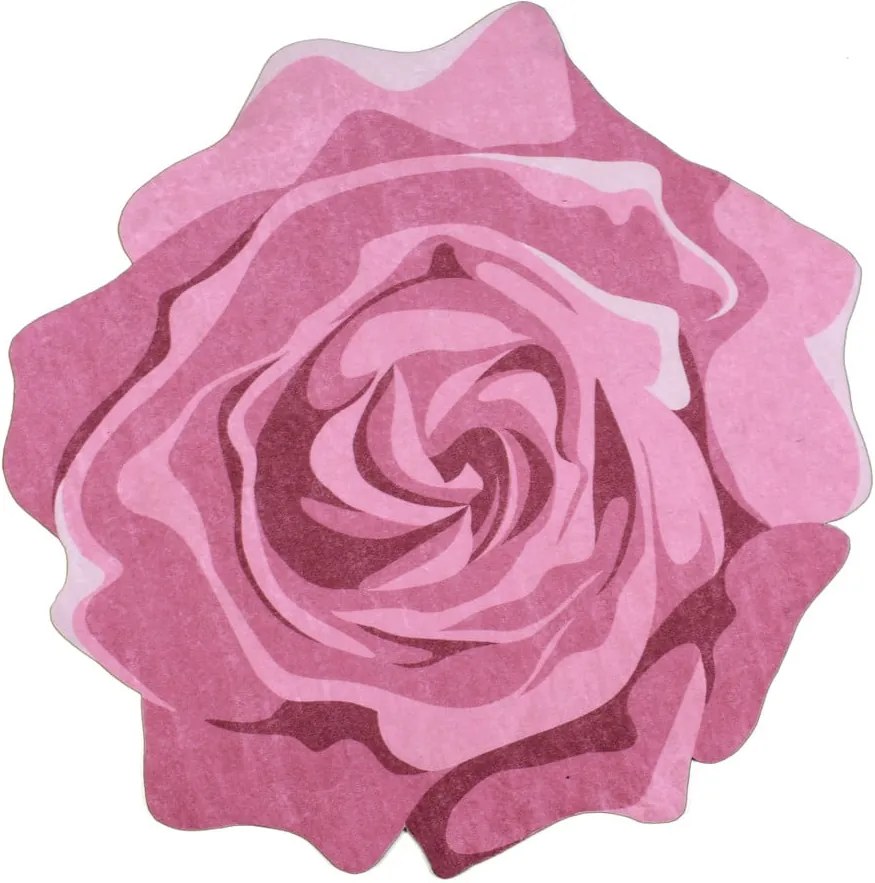 Covor rezistent Vitaus Rose Duro, ⌀ 80 cm