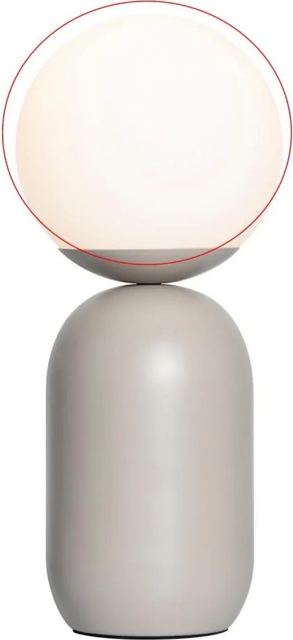 Nordlux - Sticlă de schimb pentru lampă de masă NOTTI E14